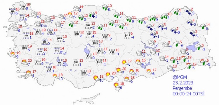 Meteoroloji açıkladı! Nerelere kar geliyor?