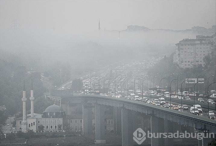 İstanbul'da sis hayatı olumsuz etkiledi