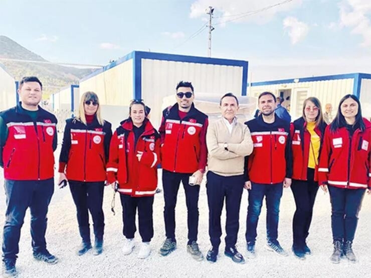  Prof. Dr. Osman Müftüoğlu, deprem bölgesindeki çalışmalar hakkında bilgi verdi
