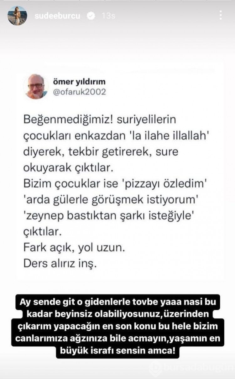 Survivor Sude Burcu: Nasıl bu kadar beyinsiz oluyorsunuz