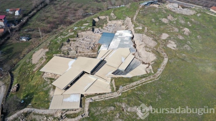  Malatya'nın UNESCO listesinde olan Arslantepe Höyüğü depremde hasar gördü