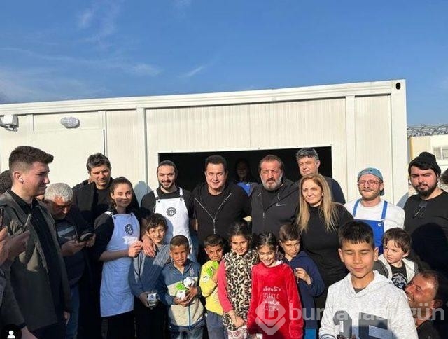 Acun Ilıcalı afet bölgesinde MasterChef ekibini ziyaret etti