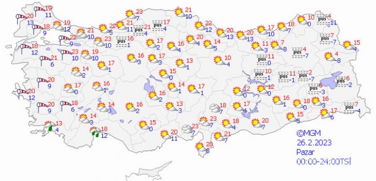 Meteoroloji'den 41 ile flaş uyarı.