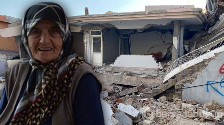 Ailesi için girdiği evin enkazında kaldı