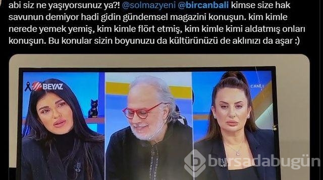 Bircan Bali Oğuzhan Uğur'u hedef aldı!