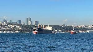 Boğazda gemi trafiği yönlü olarak açıldı 
