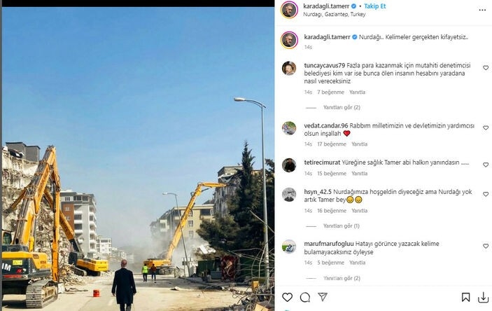 Tamer Karadağlı Gaziantep'e gitti