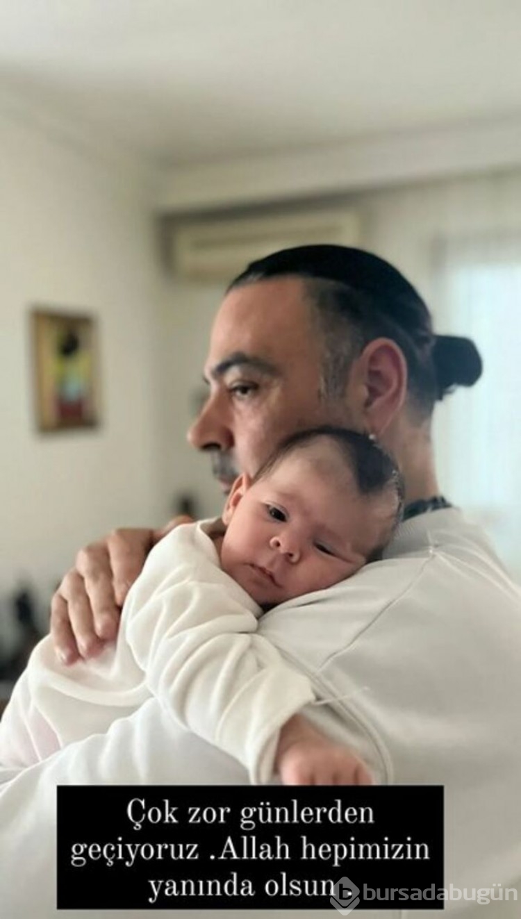 Ozan Orhon, 40 günlük kızını ilk kez paylaştı