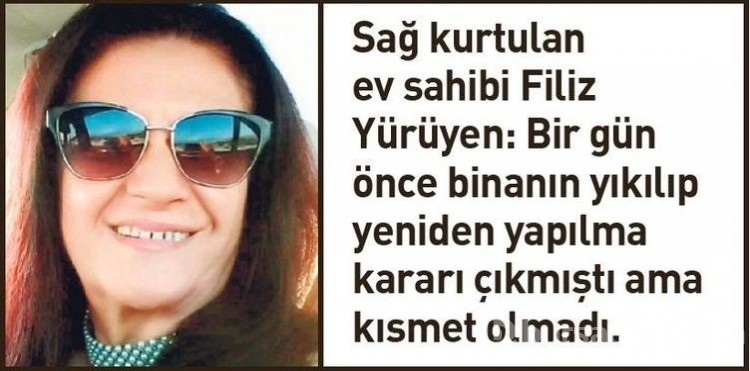 Eda Apartmanı ile ilgili şok detay