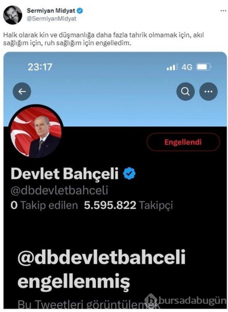Sermiyan Midyat, MHP lideri Devlet Bahçeli'yi engelledi! 