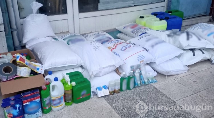 10 ton sahte temizlik ürünü ele geçirildi