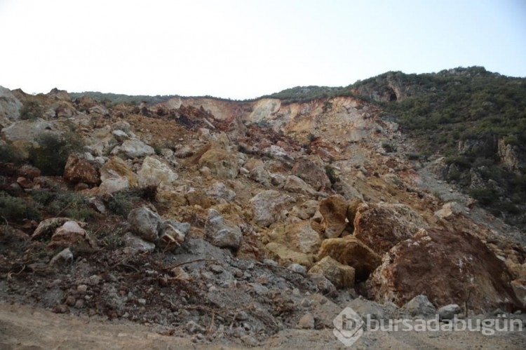 Deprem anında Gaziantep'de doğal göl oluştu