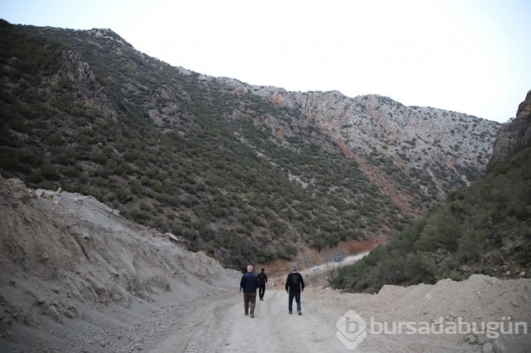 Deprem anında Gaziantep'de doğal göl oluştu