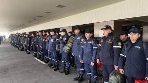 Azerbaycan kurtarma ekibi ülkesine döndü