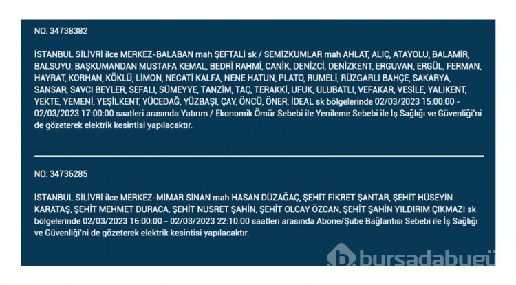 İstanbul'da büyük elektrik kesintisi!