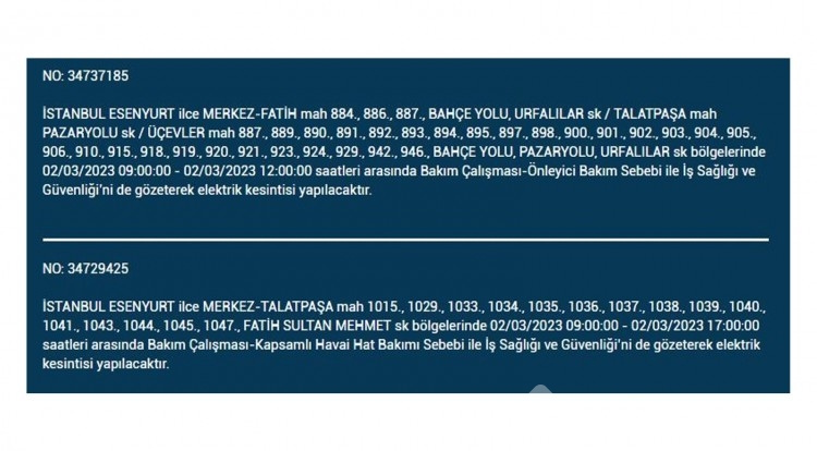 İstanbul'da büyük elektrik kesintisi!