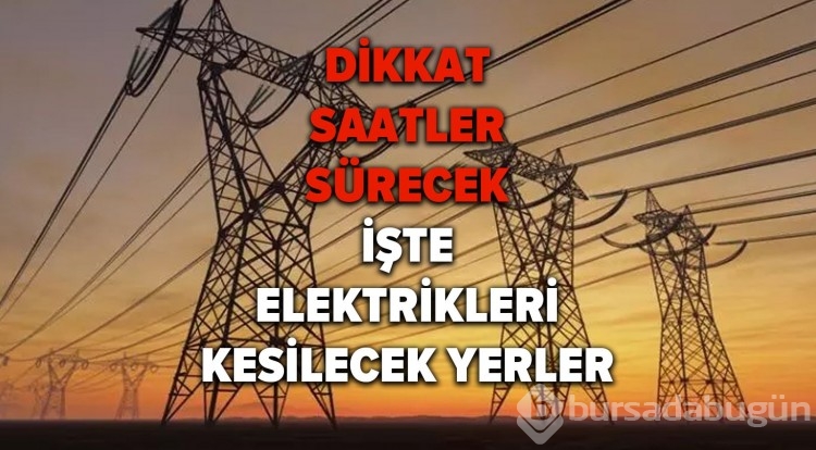 İstanbul'da büyük elektrik kesintisi!
