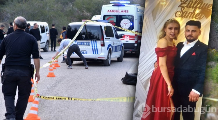 Nişanlı çift yol kenarında vurulmuş halde bulundu!