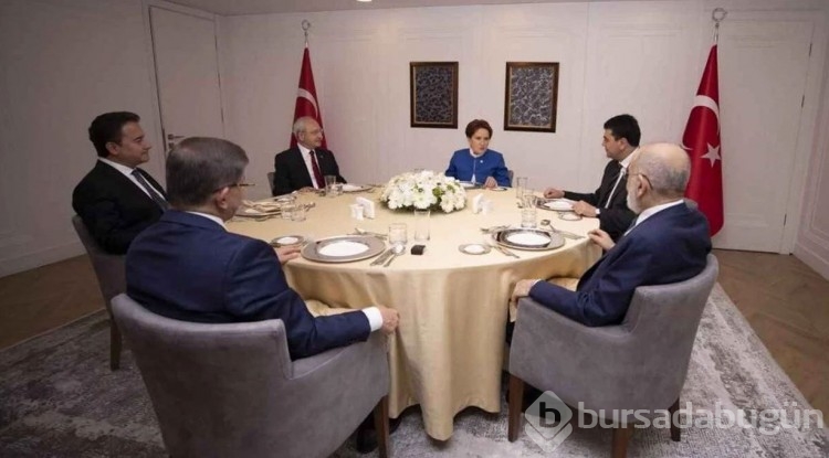 Altılı Masa'nın kritik toplantısı