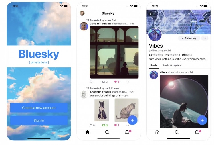 Yeni platform: Bluesky 