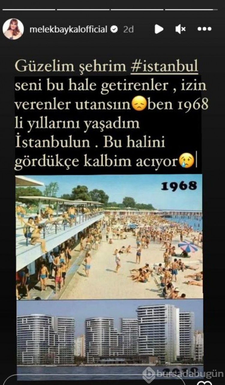 Melek Baykal sitem etti! 