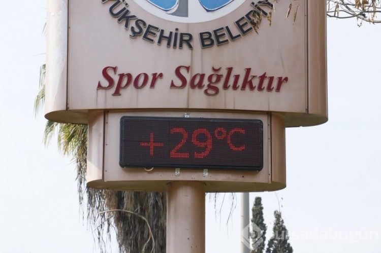 Son 94 yılın en sıcak Mart ayı: 29 derece 