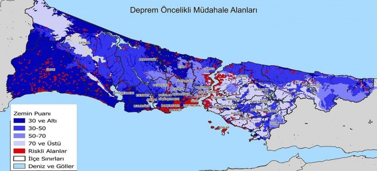Olası İstanbul depremi bu ilçelerde 10 şiddetinde hissedilecek!