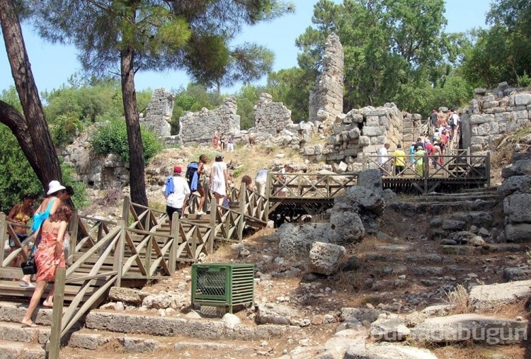 Phaselis Antik Kenti açıklaması: Doğaya zarar verilmeyecek