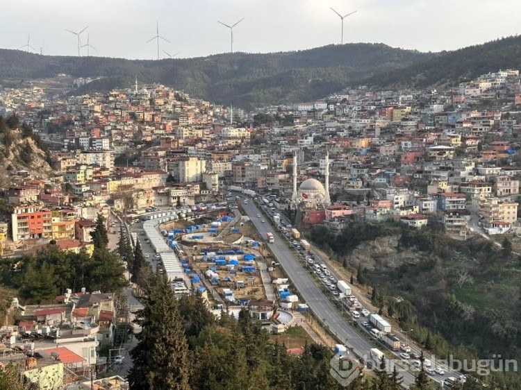 Depremlerden etkilenmeyen dağ kenti 'Belen' göçün ilk durağı haline geldi