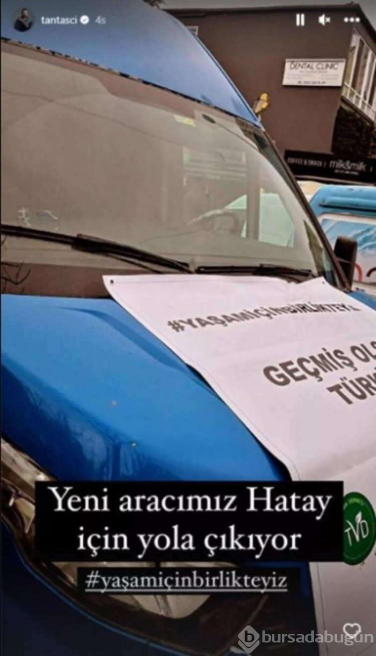 Tan Taşçı sosyal medya hesabından duyurdu