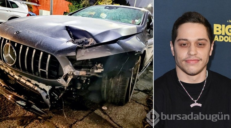 Kim Kardashian'ın eski sevgilisi Pete Davidson trafik kazası yaptı