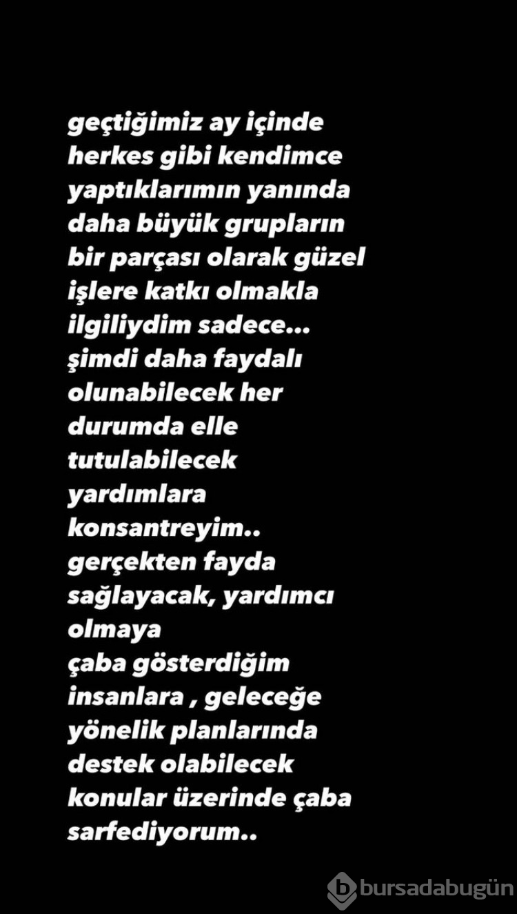 Burcu Esmersoy sağlık durumu hakkında bilgi verdi
