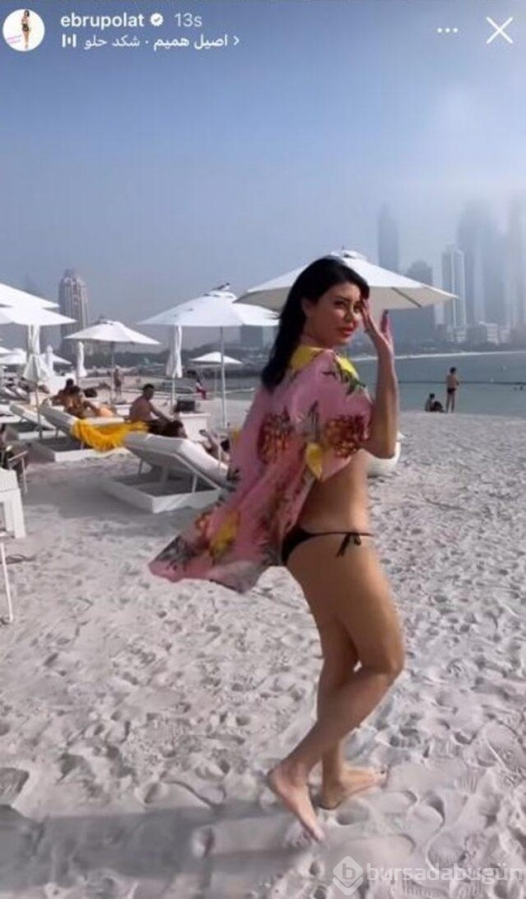 Ebru Polat'ın cesur pozları sosyal medyayı salladı