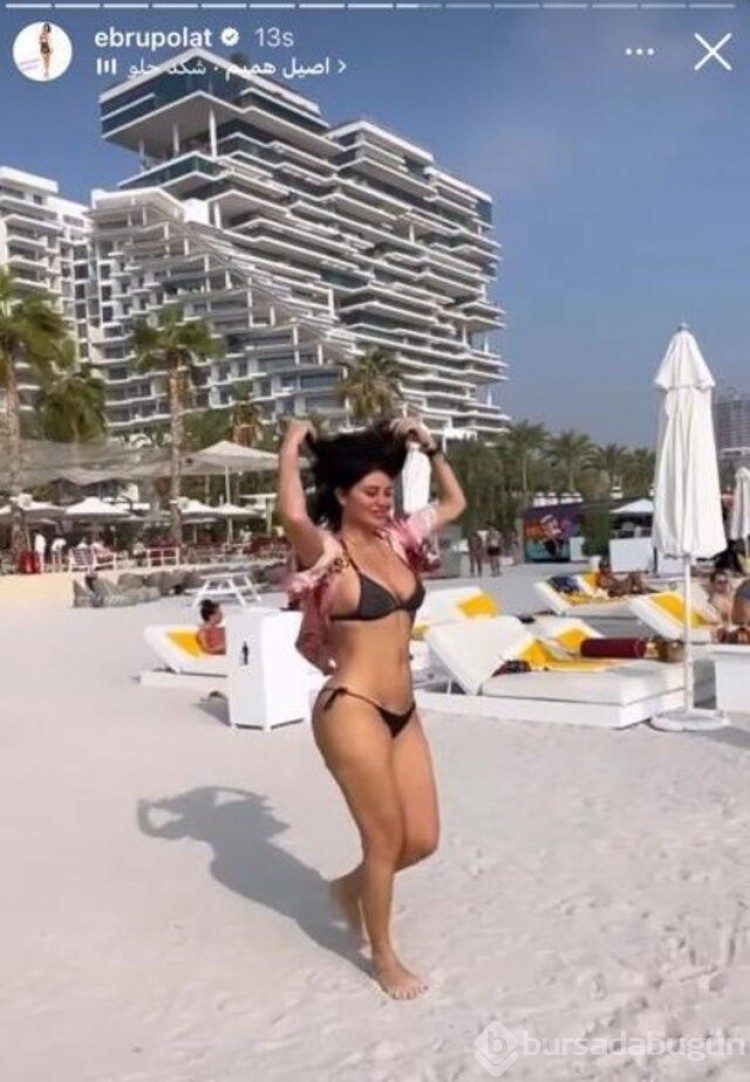 Ebru Polat'ın cesur pozları sosyal medyayı salladı