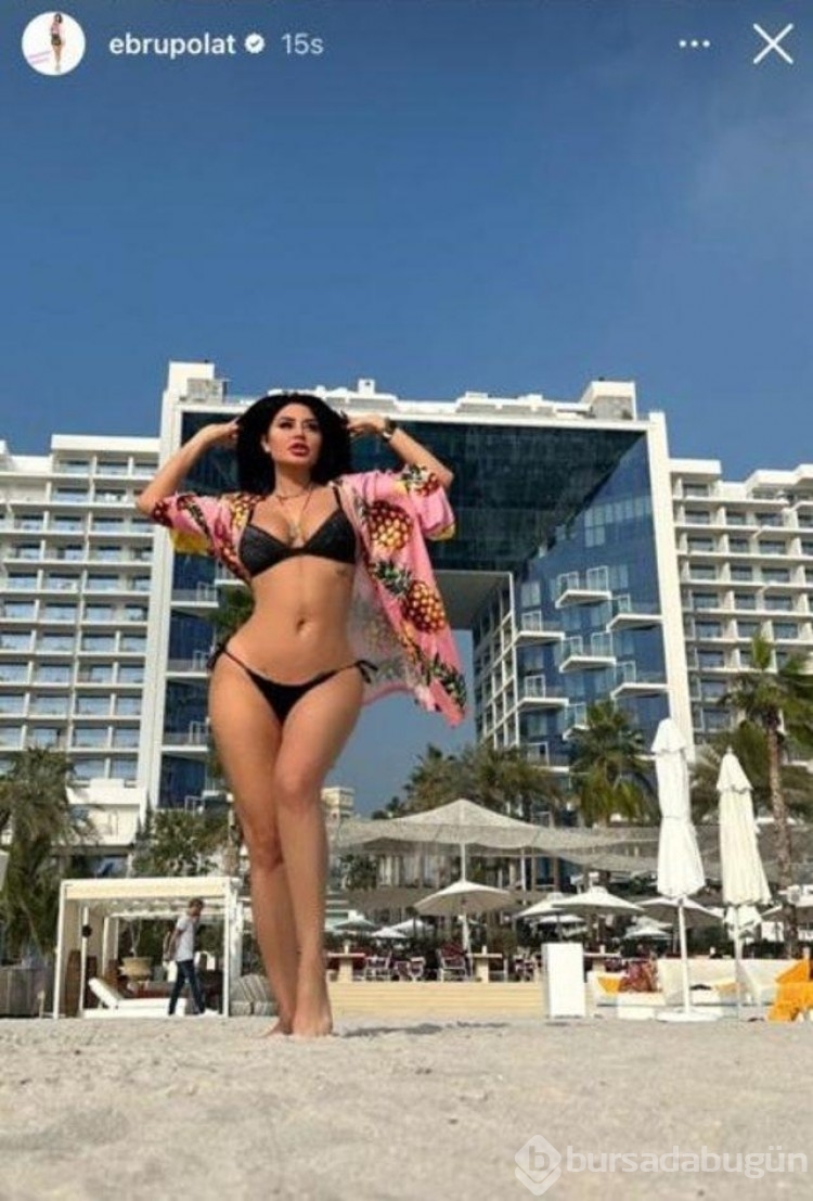 Ebru Polat'ın cesur pozları sosyal medyayı salladı