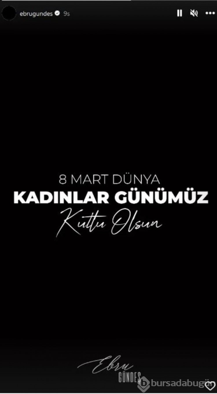 Ünlü isimlerden '8 Mart Dünya Kadınlar Günü' paylaşımları
