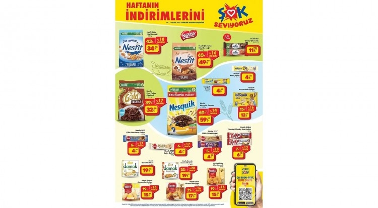 ŞOK 8 - 14 Mart aktüel kataloğu indirimli ürünler listesi yayınlandı