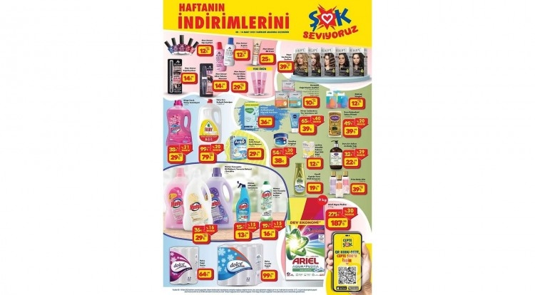 ŞOK 8 - 14 Mart aktüel kataloğu indirimli ürünler listesi yayınlandı