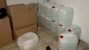 5 ton kaçak etil alkol ele geçirildi! 