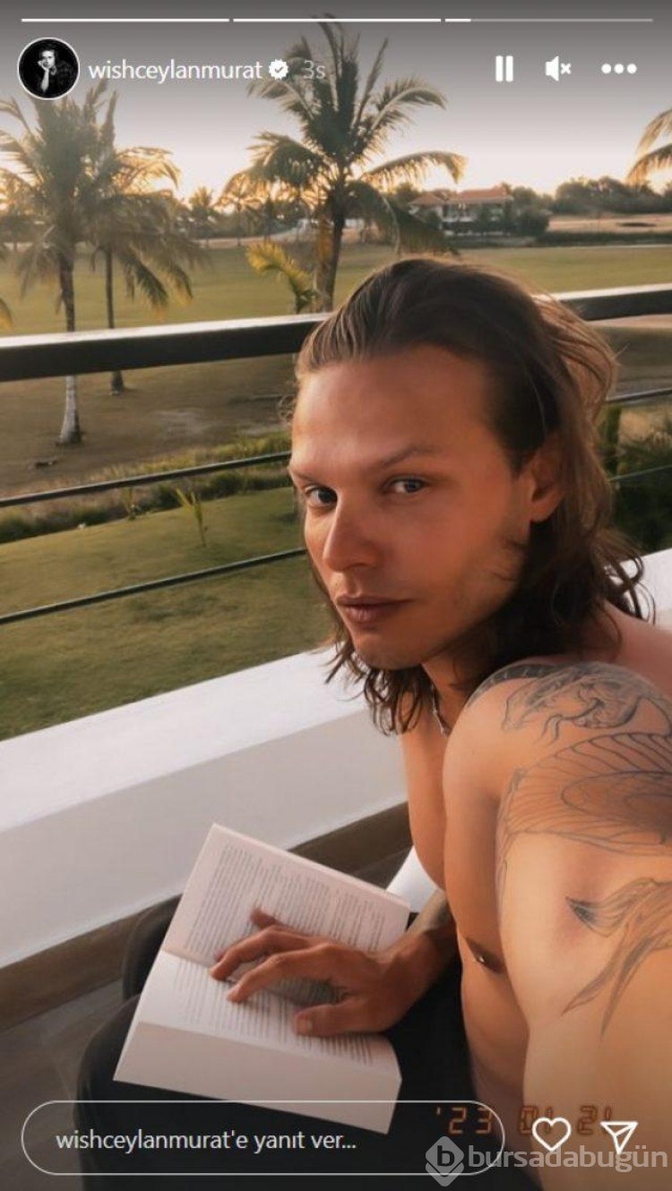 Survivor sunucusu Murat Ceylan'dan üstsüz poz! 