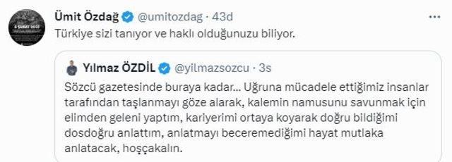 Yılmaz Özdil'e Meral Akşener'den göndermeli destek geldi! 