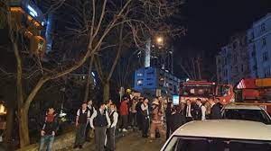 Korkutan otel yangını