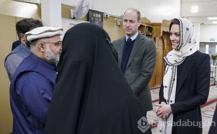 Prenses Kate Middleton ve Prens William İngiltere'dek Türk ve Müslüman derneklerini ziyaret etti
