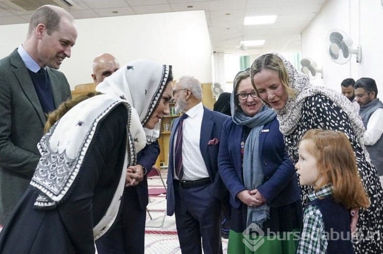 Prenses Kate Middleton ve Prens William İngiltere'dek Türk ve Müslüman derneklerini ziyaret etti
