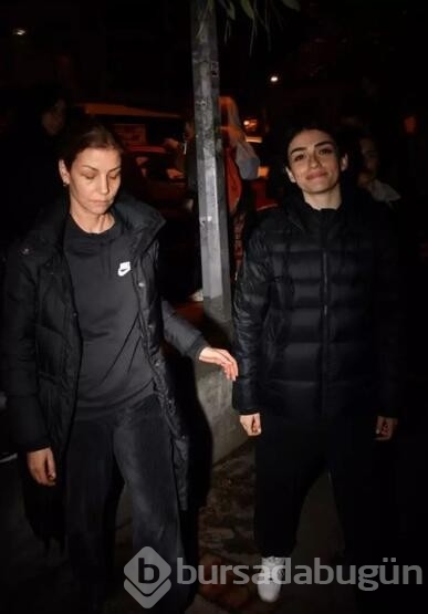 Hazar Ergüçlü'nün panik anları objektiflere yansıdı