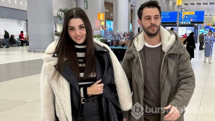 Hande Erçel ve Hakan Sabancı çiftinden yeni fotoğraf 