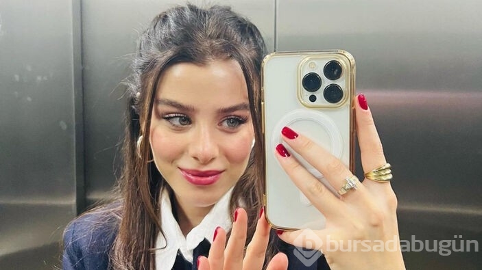 Güzel oyuncu İlayda Alişan reklamlara doymuyor
