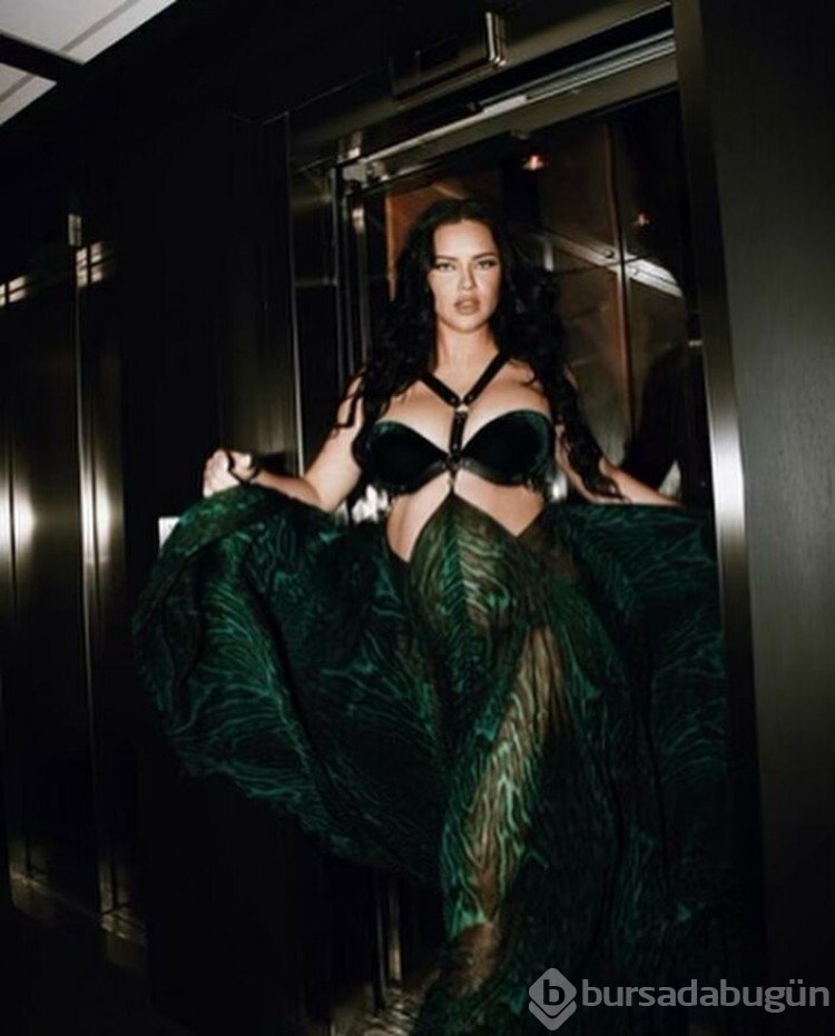 Adriana Lima eski haline geri döndü
