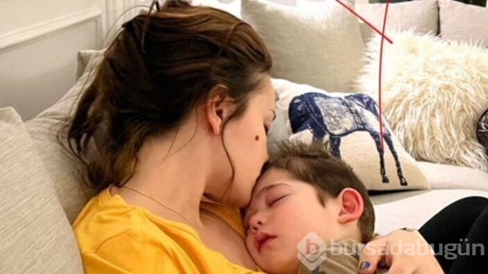  Fahriye Evcen'nin yorgun ama huzurlu hali
