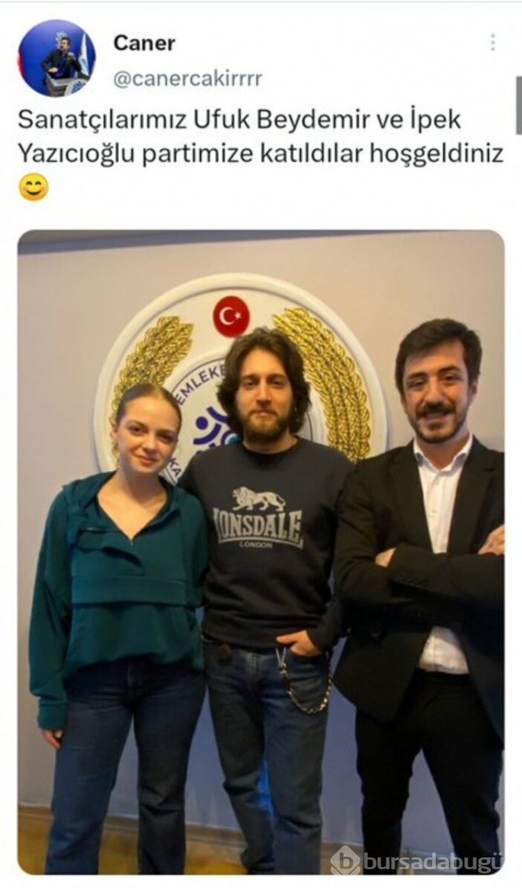 Ufuk Beydemir ve İpek Filiz Yazıcı Memleket Partisi'ne katıldı